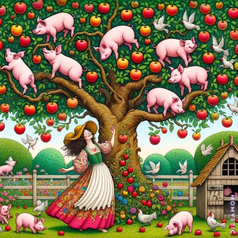 A Treeful of Pigs by Arnold and Anita Lobel