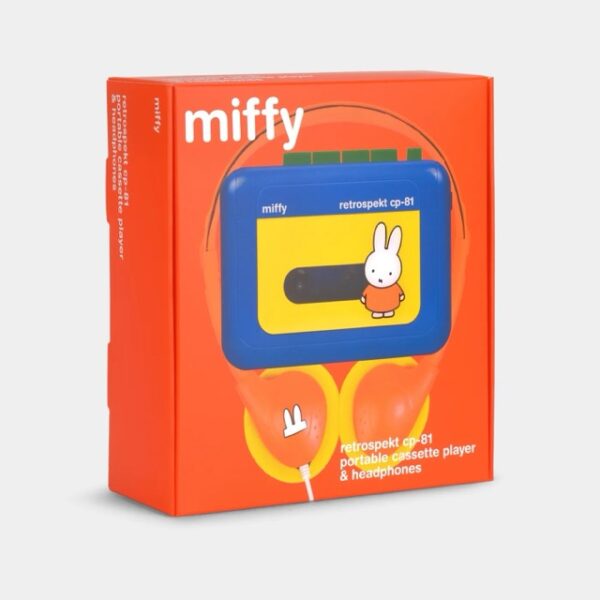 Miffy Colorblock CP-81 Portable Cassette Player by Retrospekt - Image 2