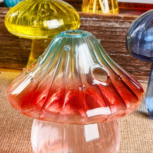 Mystic Mushroom Glass Bud Vases - Image 5