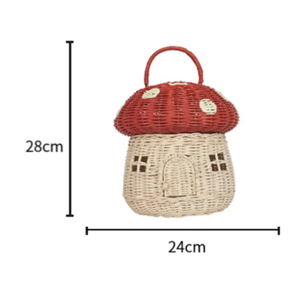 Magic Mushroom Cottage Basket - Image 6