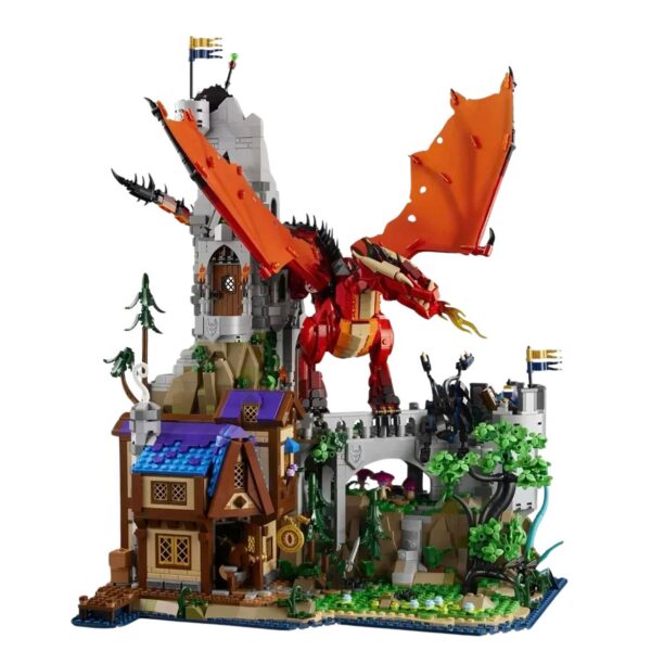 Red Dragon Tale Dungeon Building Set