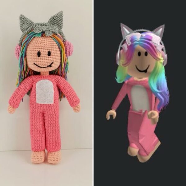 Roblox Avatar Crocheted Dolls by Unigurumi